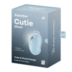 Satisfyer Cutie Ghost Air Pulse Vibrator – Rechargeable Silicone Compact Vibrator > Sex Toys For Ladies > Air Pulsation