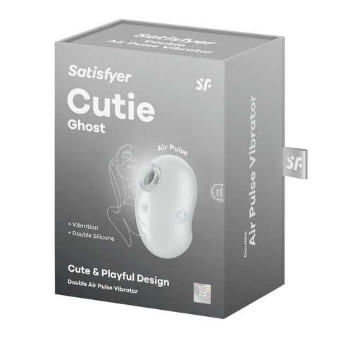 Satisfyer Cutie Ghost – Silicone Air Pulse Vibrator with Double Silicone Layer > Sex Toys For Ladies > Air Pulsation