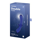 Satisfyer Double Crystal Borosilicate Glass Dildo – Temperature Play Sex Toy