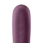Satisfyer Dual Kiss – Dual Stimulation Rechargeable Silicone Pleasure Device > Sex Toys For Ladies > Air Pulsation