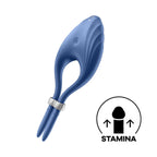 Satisfyer Duelist Dark Vibrating Adjustable Lasso Silicone Cock Ring > Cock Ring > Adjustable