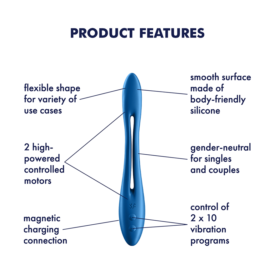 Satisfyer Elastic Game – Versatile Multi-Use Vibrator with 14 Applications > Vibrators > Unconventional