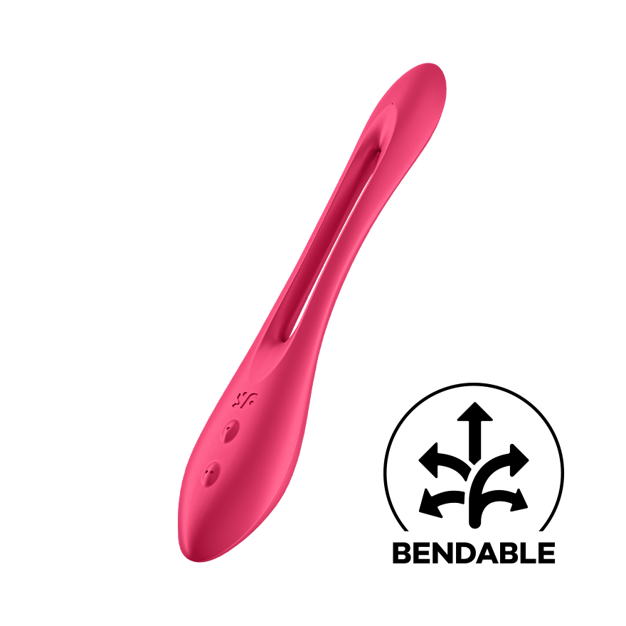 Satisfyer Elastic Joy – Bendable Dual Motor Flexible Wire Multi Vibrator > Vibrators > Standard Vibrators