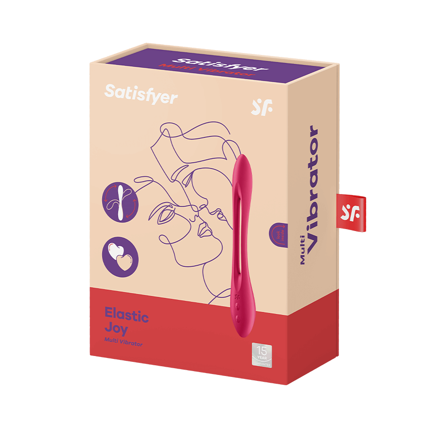 Satisfyer Elastic Joy – Bendable Dual Motor Flexible Wire Multi Vibrator > Vibrators > Standard Vibrators