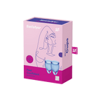 Satisfyer Feel Confident Menstrual Cup Kit – Medical Grade Silicone Two Sizes > Essentials > Menstrual Products