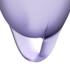 Satisfyer Feel Confident Menstrual Cup Set of Two Medical-Grade Silicone Menstrual Cups > Essentials > Menstrual Products