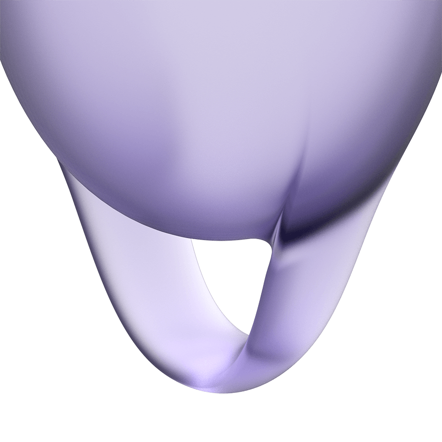 Satisfyer Feel Confident Menstrual Cup Set of Two Medical-Grade Silicone Menstrual Cups > Essentials > Menstrual Products