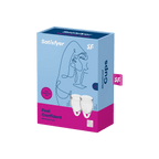 Satisfyer Feel Confident Menstrual Cup Kit – Medical Grade Silicone Two Sizes > Essentials > Menstrual Products