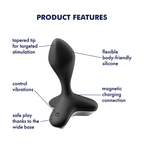 Satisfyer Game Changer Vibrating Anal Plug – Powerful Motor Anal Plug > Anal Range > Vibrating Butt Plugs