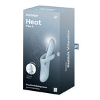 Satisfyer Heat Flex 4 – Heating Rechargeable Silicone Vibrator > Sex Toys For Ladies > G-Spot Vibrators