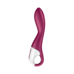 Satisfyer Heat Thrill Connect App Heated Silicone G-Spot Vibrator - Rechargeable > Vibrators > G-Spot