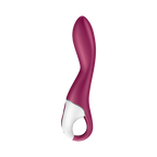 Satisfyer Heat Thrill Connect App Heated Silicone G-Spot Vibrator - Rechargeable > Vibrators > G-Spot