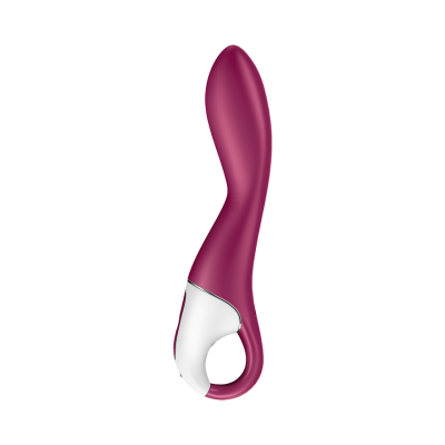 Satisfyer Heat Thrill Connect App Heated Silicone G-Spot Vibrator - Rechargeable > Vibrators > G-Spot