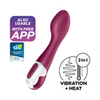 Satisfyer Hot Spot Warming G-Spot Vibrator – Warming Function G-Spot Vibrator > Sex Toys For Ladies > G-Spot Vibrators