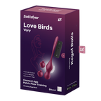 Satisfyer Love Birds Vary – Interchangeable Weights Kegel Trainer with G-Spot Vibrator > Sex Toys For Ladies > Kegel Exercise