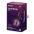 Satisfyer Love Birds Vary – Interchangeable Weights Kegel Trainer with G-Spot Vibrator Default Title > Sex Toys For Ladies > Kegel Exercise