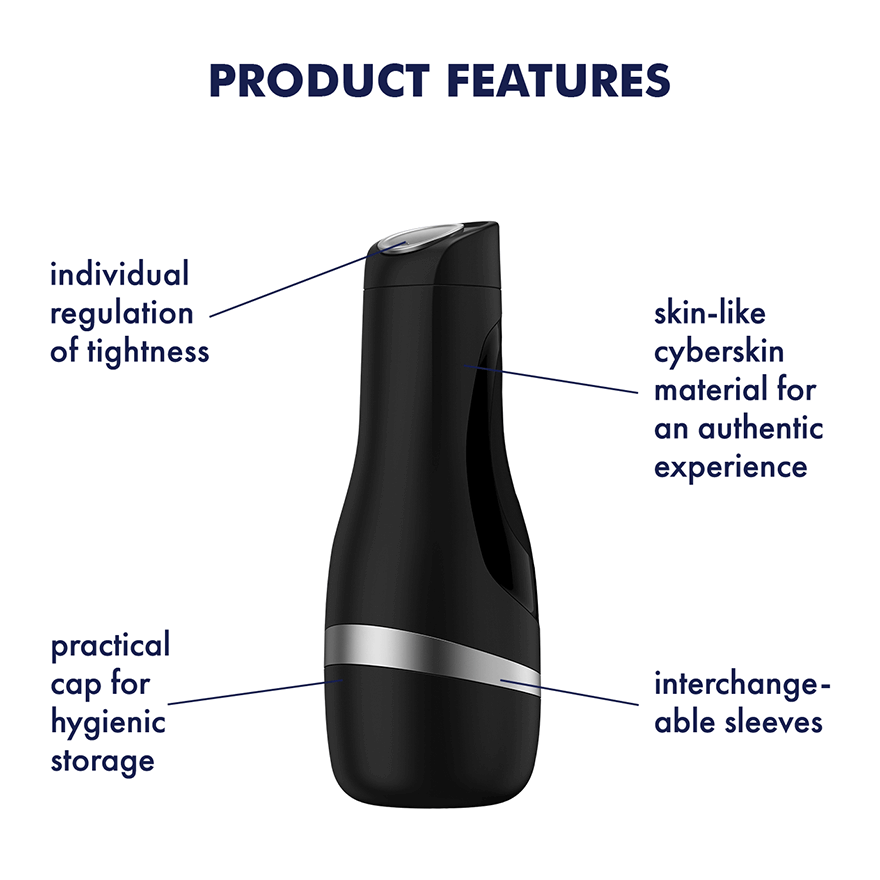 Satisfyer Men Classic – Premium Male Masturbator > Sex Toys For Men > Masturbators > Vibrating