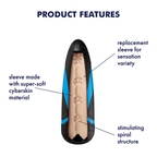 Satisfyer Men Sleeve - Pressure Spiral > Sex Toys For Men > Masturbators > Manual