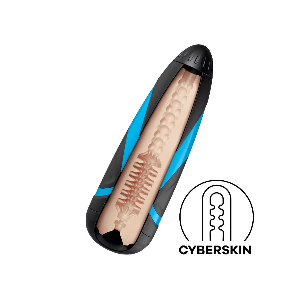 Satisfyer Tornado Bliss Sleeve – Ultra-Soft CyberSkin Masturbator > Sex Toys For Men > Masturbators > Vibrating
