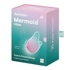 Satisfyer Mermaid Vibes Air Pulse Stimulator Mint Pink