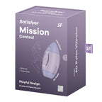Satisfyer Mission Control Violet Travel Size Double Air Pulse Rechargeable Vibrator > Sex Toys For Ladies > Air Pulsation