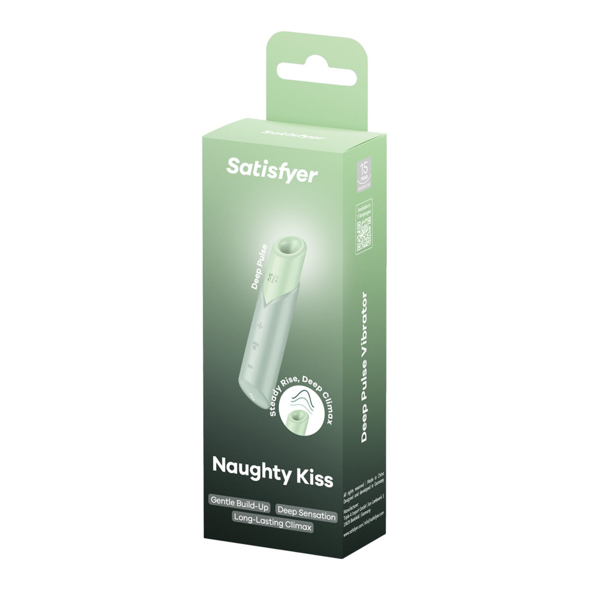 Satisfyer Naughty Kiss Mini – Compact Travel Size Clitoral Massager > Sex Toys For Ladies > Air Pulsation