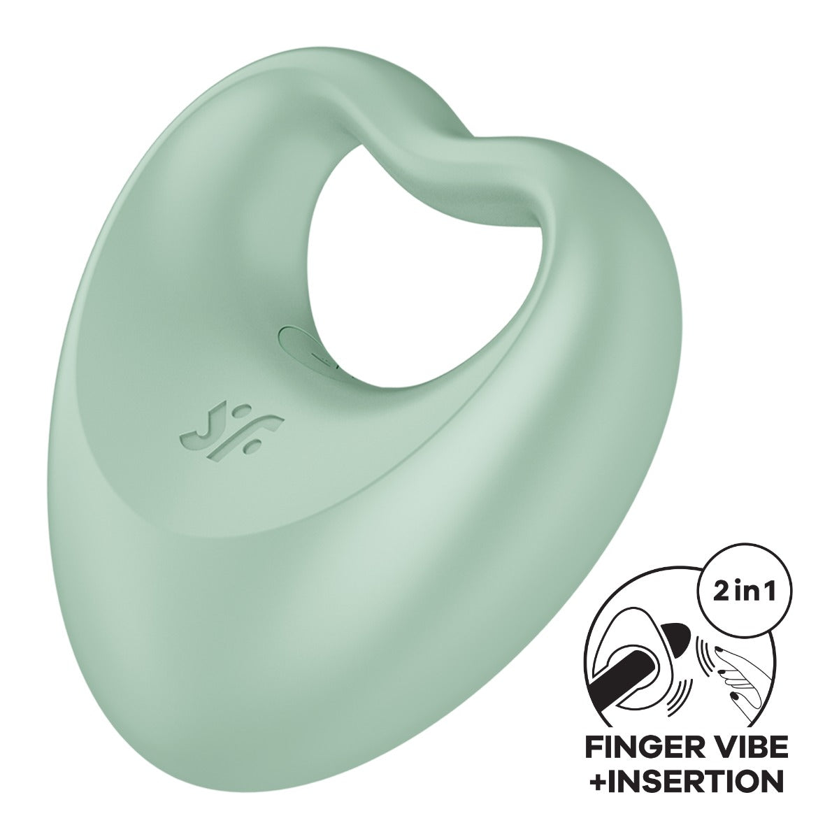 Satisfyer Perfect Pair 3 Hybrid Finger Vibrator Rechargeable Silicone Vibrator > Vibrators > Finger Vibrators