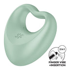 Satisfyer Perfect Pair 3 Hybrid Finger Vibrator Rechargeable Silicone Vibrator > Vibrators > Finger Vibrators