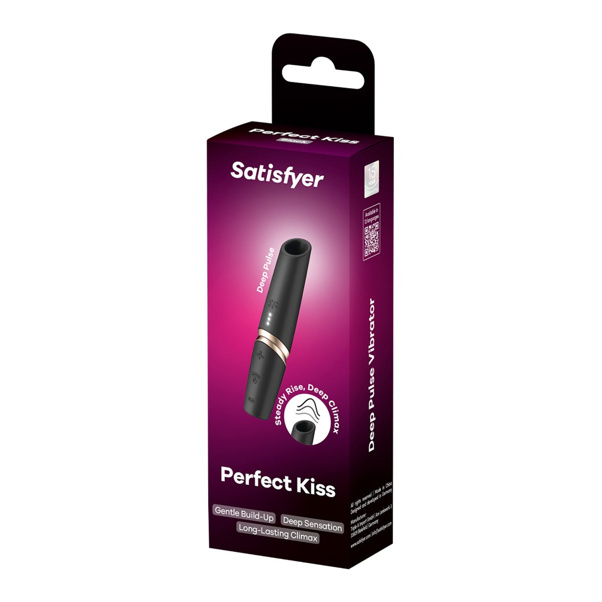 Satisfyer Perfect Kiss Mini – Travel Size Clitoral Massager > Sex Toys For Ladies > Air Pulsation