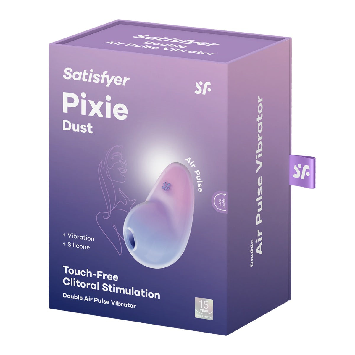 Satisfyer Pixie Dust Double Air Pulse Vibrator > Sex Toys For Ladies > Air Pulsation