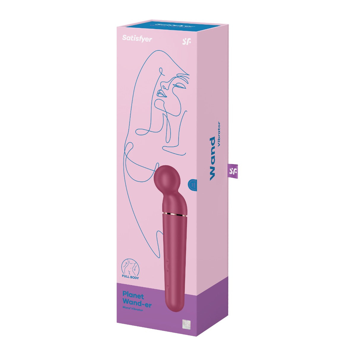 Satisfyer Planet Wand-er Berry – Rechargeable Full-Body Massager > Sex Toys > Massage Wands