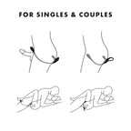 Satisfyer Plug & Play 1 – Multi-Use Vibrator Anal Plug and Cock Ring > Sex Toys > Couples Toys