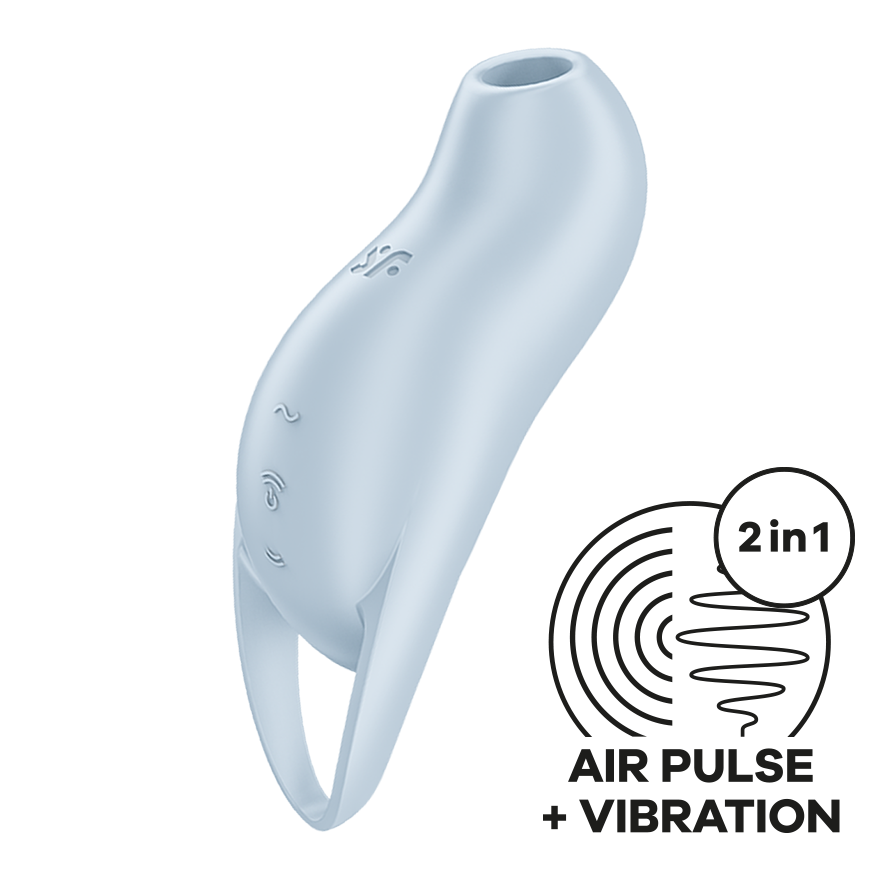 Satisfyer Pocket Pro 1 – Air Pulse and Vibration Rechargeable Vibrator > Sex Toys For Ladies > Air Pulsation