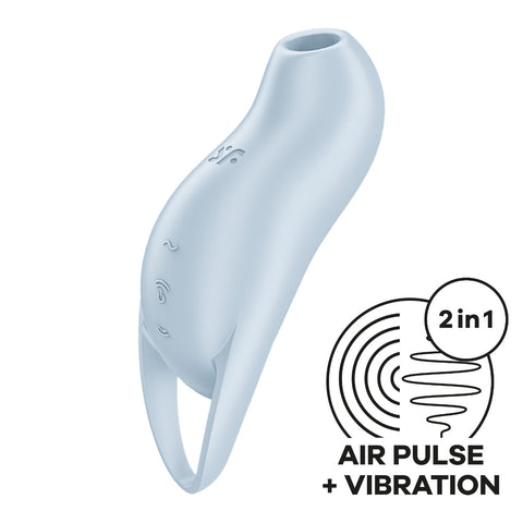 Satisfyer Pocket Pro 1 – Air Pulse and Vibration Rechargeable Vibrator > Sex Toys For Ladies > Air Pulsation