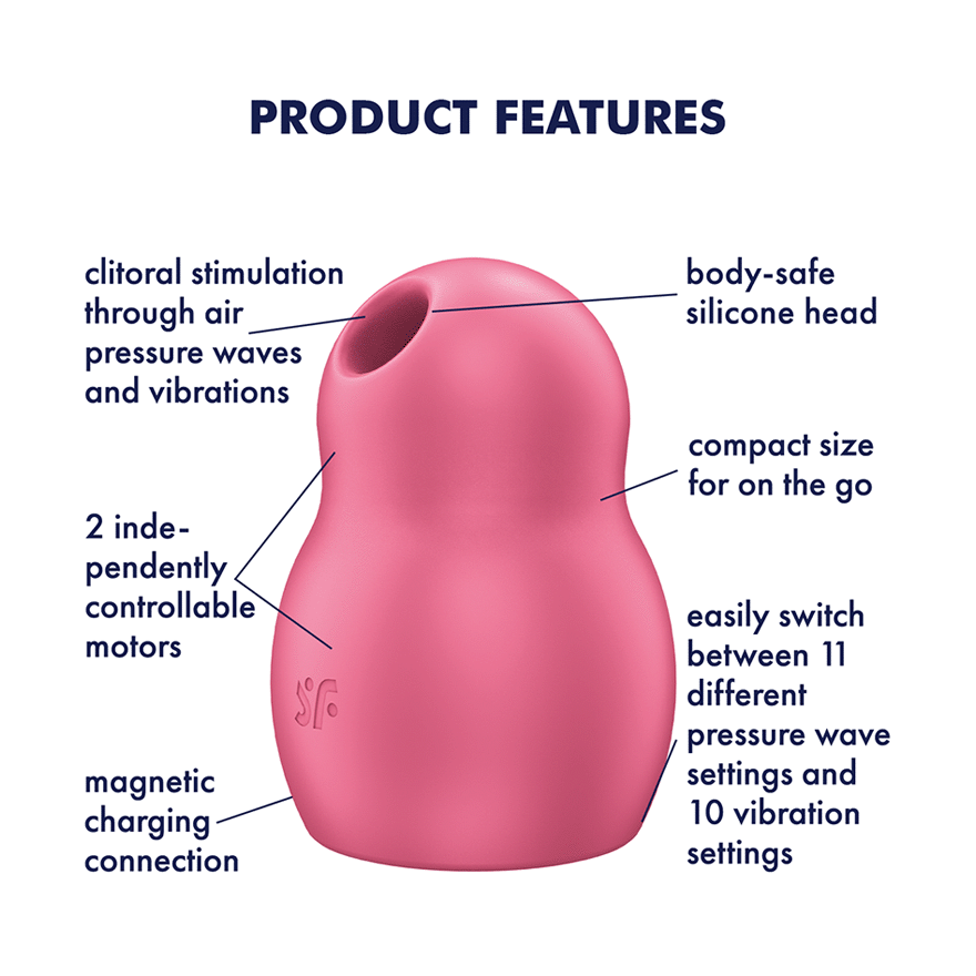 Satisfyer Pro To Go 1 – Red