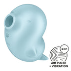 Satisfyer Sassy Seal Waterproof Vibrator – Silicone Material Compact Design > Sex Toys For Ladies > Air Pulsation