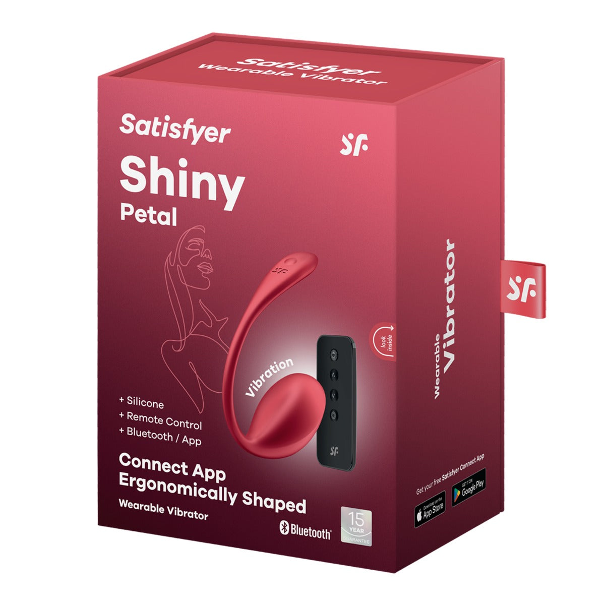 Satisfyer Shiny Petal Connect – App-Controlled Silicone G-Spot Vibrator > Sex Toys For Ladies > Panty Vibes