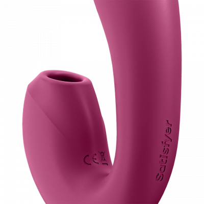 Satisfyer Sunray Berry Silicone Rabbit – Air Pulse Stimulator with Vibration and App Control > Vibrators > Ladies > Rabbit Multi