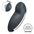 Satisfyer Tap & Climax 2 – Rechargeable Vibrator with Vibration and Tapping Functions > Sex Toys For Ladies > Clitoral Vibrators and Stimulators