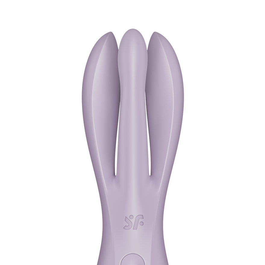 Satisfyer Threesome 2 Lay-On Vibrator with Flexible Arms for Clitoral and Labia Stimulation > Sex Toys For Ladies > Clitoral Vibrators and Stimulators