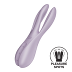 Satisfyer Threesome 2 Lay-On Vibrator with Flexible Arms for Clitoral and Labia Stimulation > Sex Toys For Ladies > Clitoral Vibrators and Stimulators