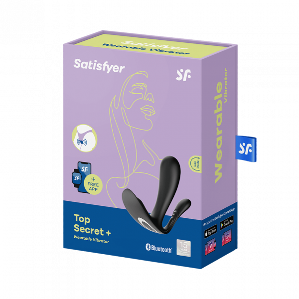 Satisfyer Top Secret+ – App-Controlled Wearable Vibrator > Sex Toys For Ladies > Panty Vibes
