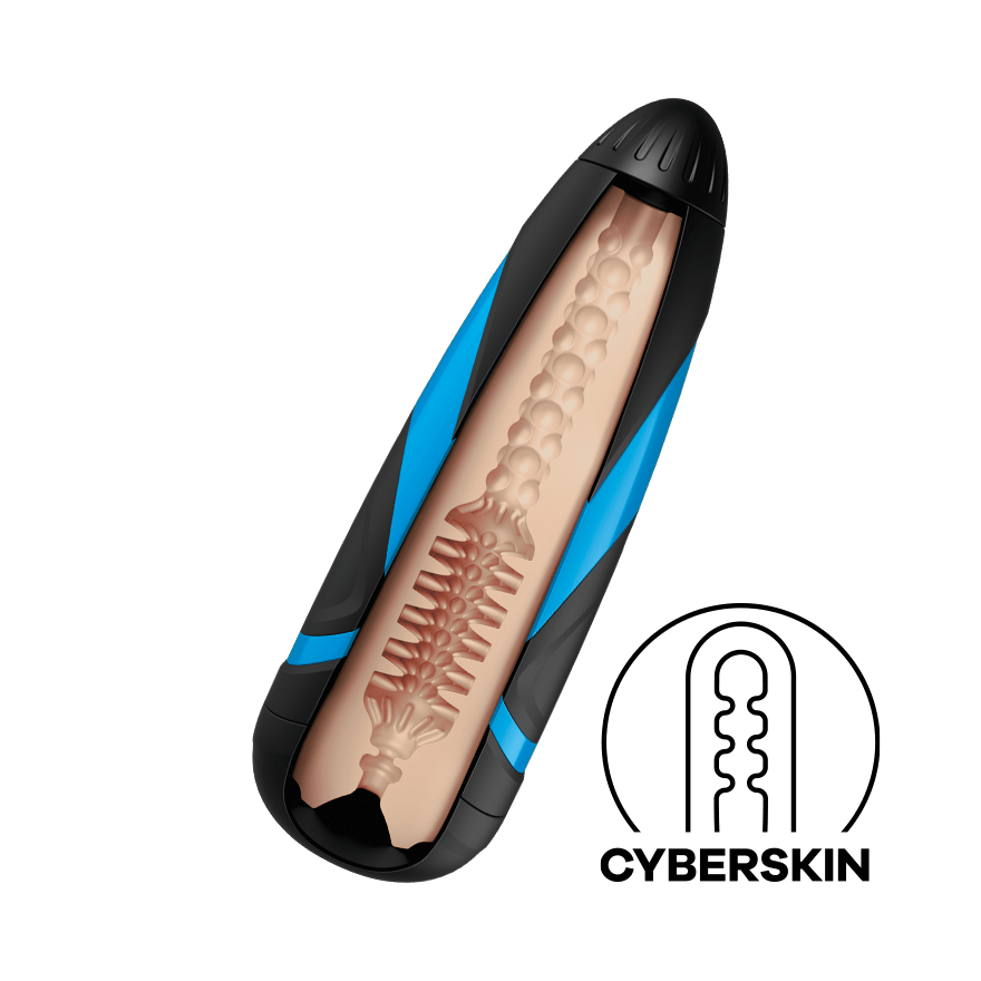 Satisfyer Tornado Bliss Sleeve – Ultra-Soft CyberSkin Masturbator > Sex Toys For Men > Masturbators > Vibrating
