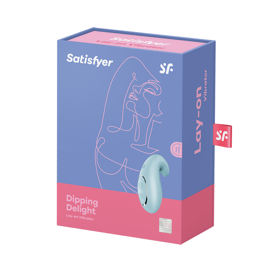 Satisfyer Dipping Delight – Waterproof Silicone Clitoral Stimulator > Sex Toys For Ladies > Clitoral Vibrators and Stimulators