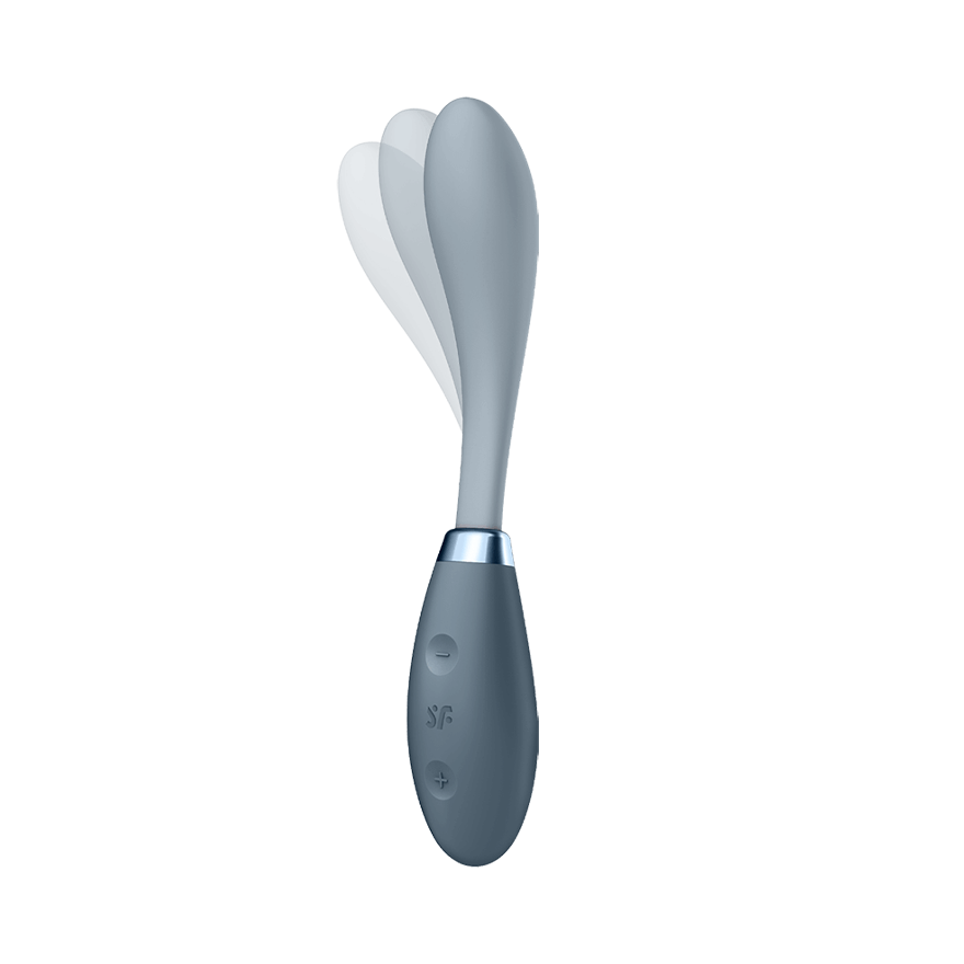 Satisfyer G-Spot Flex 3 Multi Vibrator – Flexible Silicone Shaft with 12 Vibration Modes > Sex Toys For Ladies > G-Spot Vibrators