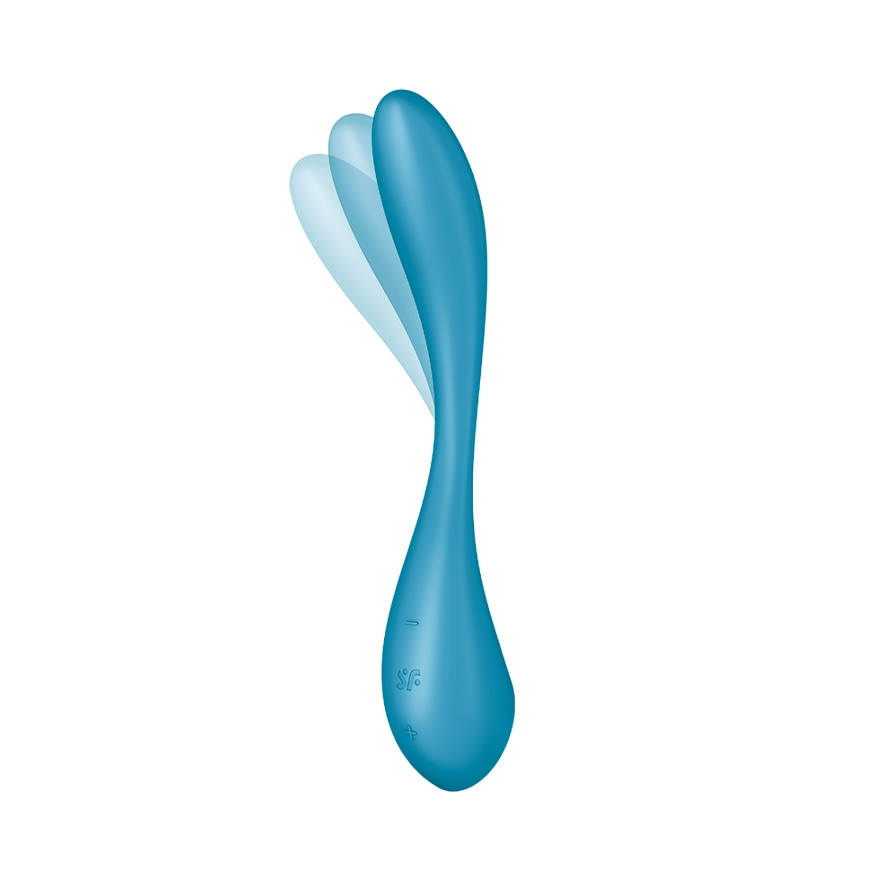 Satisfyer G-Spot Flex 5+ Rechargeable Silicone Multivibrator with Flexible Neck Vibrator > Vibrators > G-Spot