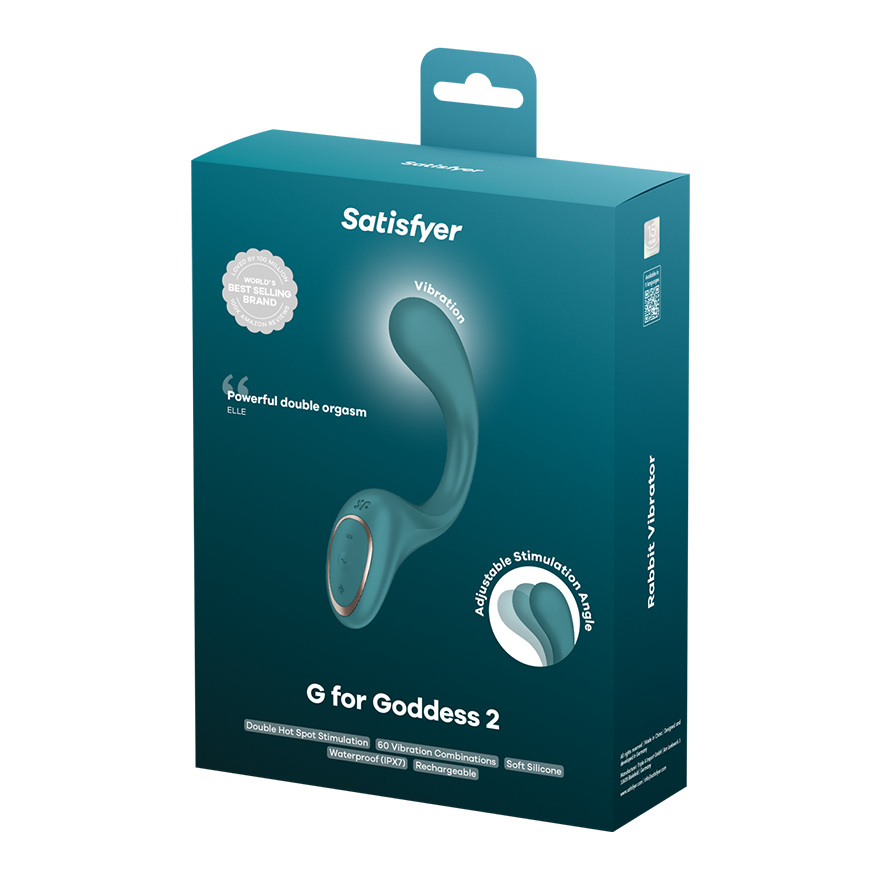 Satisfyer G For Goddess 2 Rechargeable G-Spot Vibrator > Sex Toys For Ladies > G-Spot Vibrators