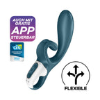 Satisfyer Hug Me Rabbit Vibrator – Silicone Waterproof with App Control > Vibrators > Ladies > Rabbit