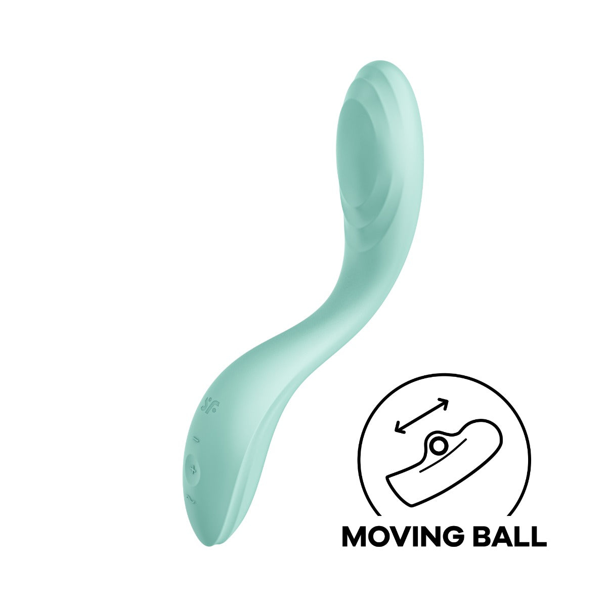Satisfyer Rrolling Pleasure – G-Spot Vibrator with Rolling Ball and Vibrations > Sex Toys For Ladies > G-Spot Vibrators