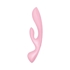 Satisfyer Triple Oh 24cm Luxury Versatile Rechargeable Vibrator > Vibrators > Ladies > Rabbit